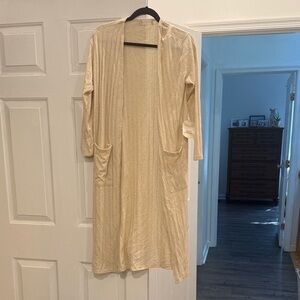 Altar'd State Cream Open Cardigan